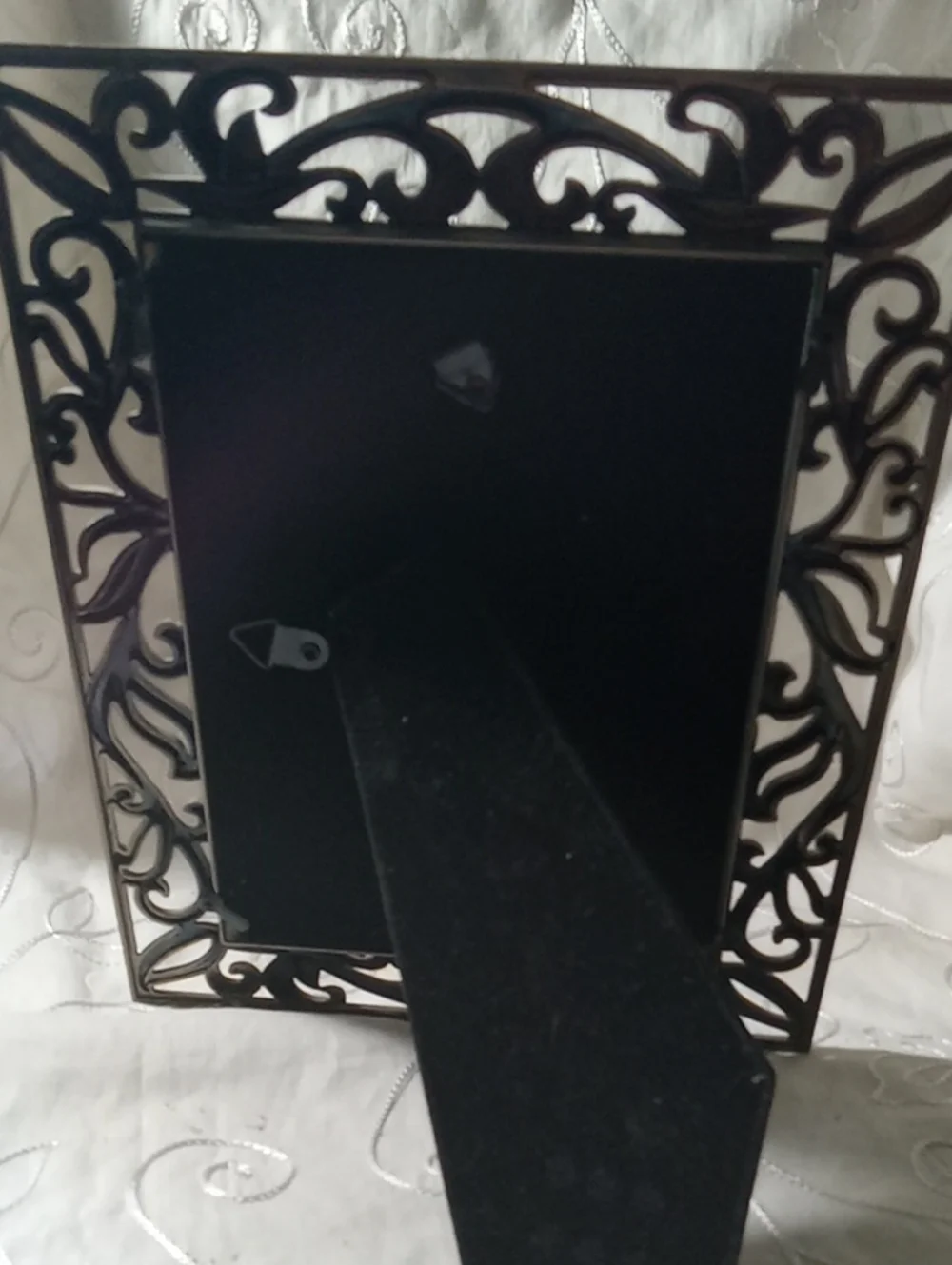 2 Pretty Six Trees Ornate Metal Picture Frames